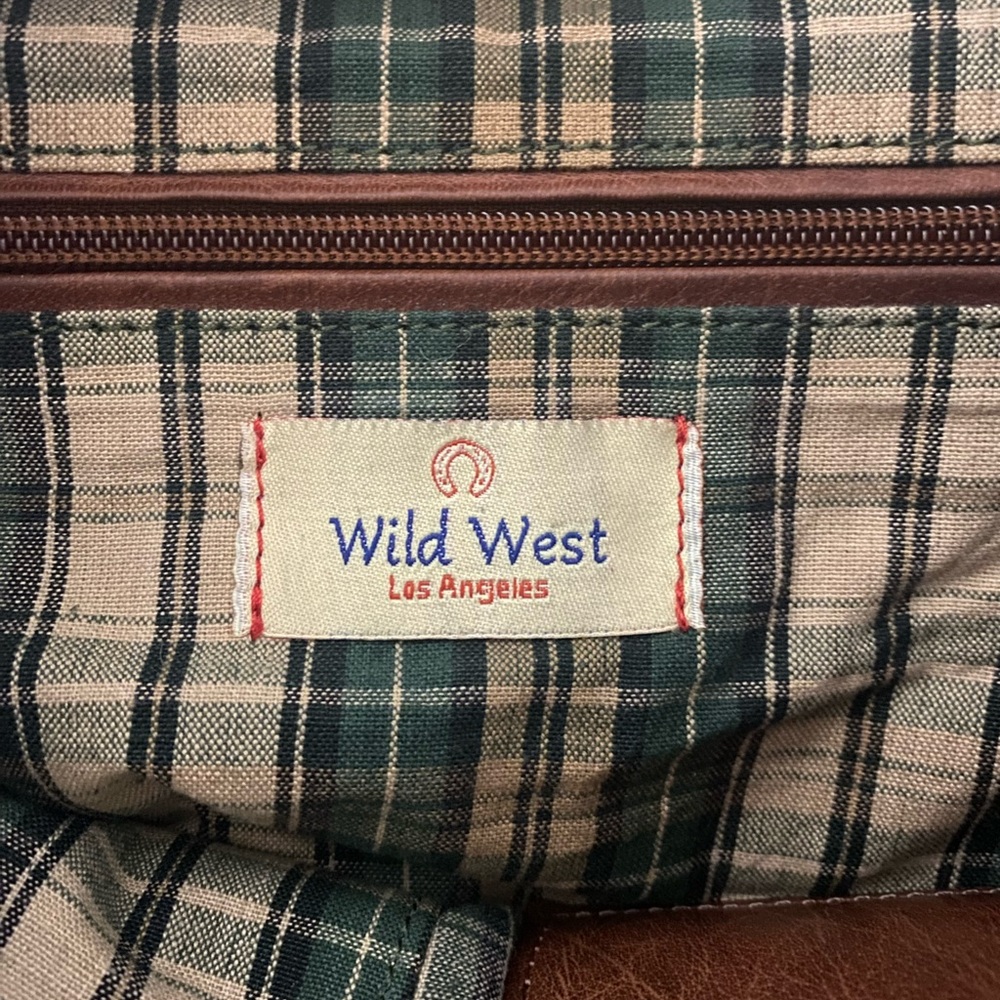 Wild West Cognac MIA Leather Tote Bag - Picture 5 of 5
